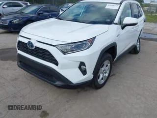 2021 Toyota RAV4 Hybrid XLE with VIN 2T3RWRFV6MW114082, listed as a IAAI auction lot 42038315 with 50,009 mi miles. Bid and sale history available at carsss.com. Image 17.