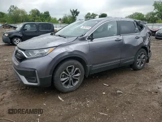 2021 Honda CR-V EX z VIN 7FARW2H56ME009850, wystawiony jako Copart lot #58792915 z przebiegiem 52 099 mil mil oraz Szkoda całkowita • Salvage title. Historia ofert i sprzedaży dostępna na DreamBid. Obrazek 1.
