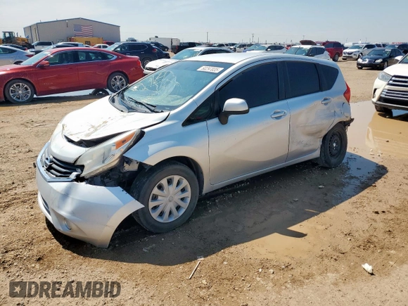 2014 Nissan Note SV z VIN 3N1CE2CP0EL436086, wystawiony jako Copart lot #60297035 z przebiegiem 91 560 mil mil oraz Szkoda całkowita • Salvage title. Historia ofert i sprzedaży dostępna na DreamBid. Obrazek 1.