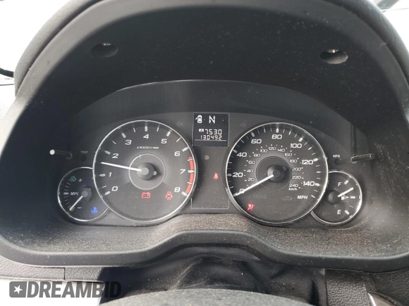 2011 Subaru Legacy Premium with VIN 4S3BMCC62B3253790, listed as a Copart auction lot 59991255 with 130,492 mi miles and Non repairable. Bid and sale history available at DreamBid. Image 9.