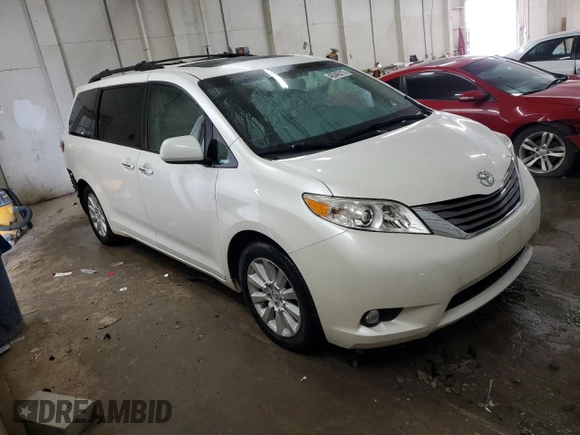 2015 Toyota Sienna Ltd with VIN 5TDDK3DC5FS124675, listed as a Copart auction lot 48346315 with 111,881 mi miles and Salvage Title. Bid and sale history available at carsss.com. Image 4.