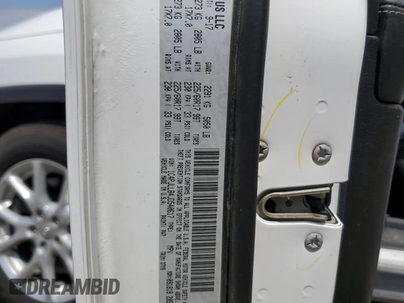 2018 Jeep Cherokee Latitude Plus with VIN 1C4PJLLB4JD540617, listed as a Copart auction lot 56713505 with 125,249 mi miles and Salvage title. Bid and sale history available at DreamBid. Image 14.