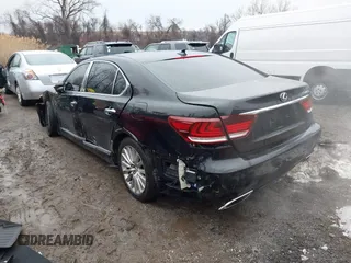 2013 Lexus LS 460 L with VIN JTHDL5EF4D5005941, listed as a IAAI auction lot 41462154 with 144,937 mi miles and . Bid and sale history available at DreamBid. Image 3.