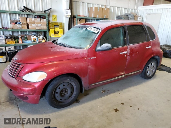 2003 Chrysler PT Cruiser Touring with VIN 3C4FY58B93T603543, listed as a Copart auction lot 41911025 with 148,970 mi miles and Salvage Title. Bid and sale history available at carsss.com. Image 1.