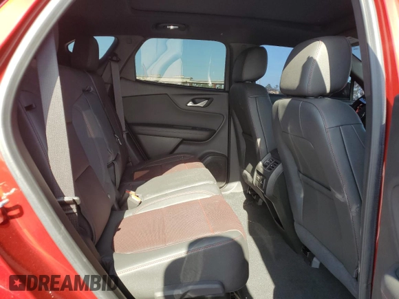 2023 Chevrolet Blazer RS with VIN 3GNKBERS1PS226319, listed as a Copart auction lot 54882465 with 18,453 mi miles and Salvage title. Bid and sale history available at DreamBid. Image 11.