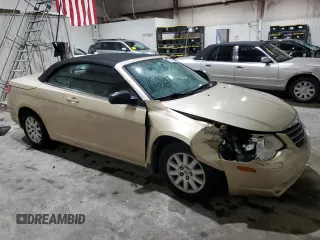 2010 Chrysler Sebring LX with VIN 1C3BC4EB0AN139961, listed as a Copart auction lot 81039864 with 197,923 mi miles and Salvage Title. Bid and sale history available at carsss.com. Image 4.