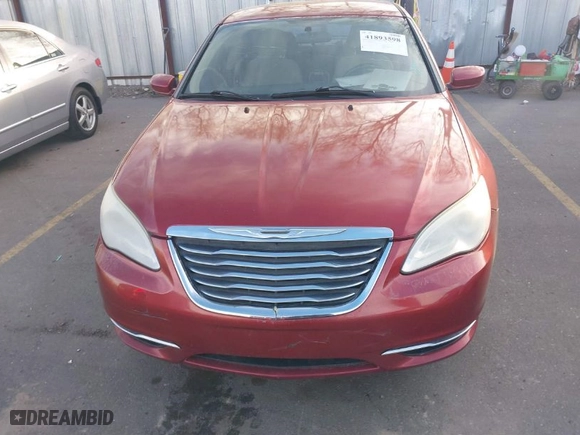 2013 Chrysler 200 Touring with VIN 1C3CCBBB1DN505413, listed as a IAAI auction lot 41893598 with 128,271 mi miles. Bid and sale history available at carsss.com. Image 6.