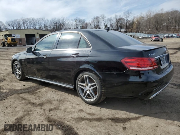 2014 Mercedes-Benz E 550 Sport with VIN WDDHF9BB4EB041639, listed as a Copart auction lot 46950315 with 128,719 mi miles and Clean Title. Bid and sale history available at DreamBid. Image 2.