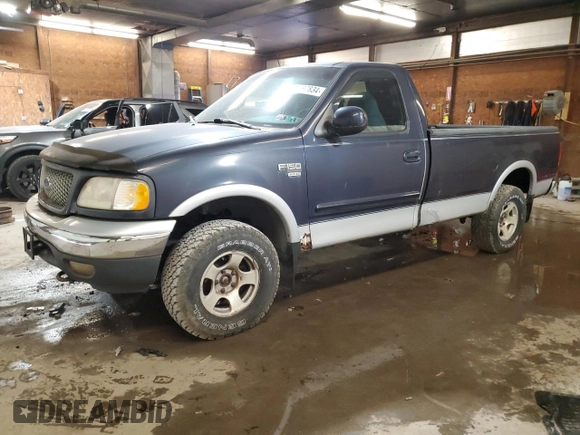 1999 Ford F-150 with VIN 1FTRF18W4XNA37912, listed as a Copart auction lot 76997834 with 92,866 mi miles and Clean title. Bid and sale history available at DreamBid. Image 1.