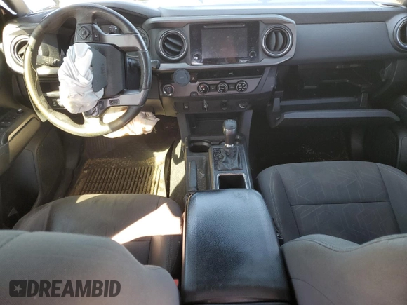 2017 Toyota Tacoma SR5 with VIN 3TMAZ5CNXHM031828, listed as a Copart auction lot 49230375 with 99,435 mi miles and Salvage Title. Bid and sale history available at DreamBid. Image 8.