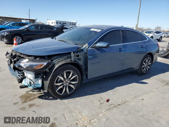 2024 Chevrolet Malibu RS with VIN 1G1ZG5ST9RF249410, listed as a Copart auction lot 42213895 with 2,065 mi miles and Salvage Title. Bid and sale history available at DreamBid. Image 1.