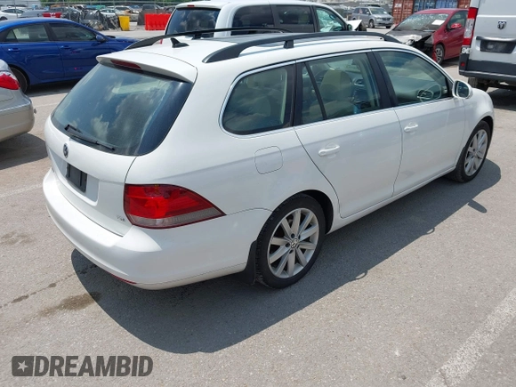 2013 Volkswagen Jetta TDI w/Sunroof & Nav with VIN 3VWPL7AJ3DM685584, listed as a IAAI auction lot 42650713 with 98,377 mi miles and . Bid and sale history available at DreamBid. Image 4.