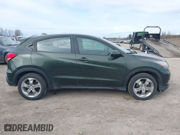 2018 Honda HR-V LX with VIN 3CZRU6H31JM703564, listed as a IAAI auction lot 41864645 with 123,652 mi miles. Bid and sale history available at carsss.com. Image 14.