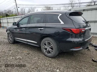 2020 Infiniti QX60 Luxe with VIN 5N1DL0MM6LC517551, listed as a Copart auction lot 50402165 with 56,061 mi miles and Salvage Title. Bid and sale history available at DreamBid. Image 2.
