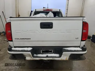 2021 Chevrolet Colorado 2WD LT with VIN 1GCHSCEA1M1282973, listed as a Copart auction lot 46109435 with Not provided miles and Salvage title. Bid and sale history available at DreamBid. Image 6.