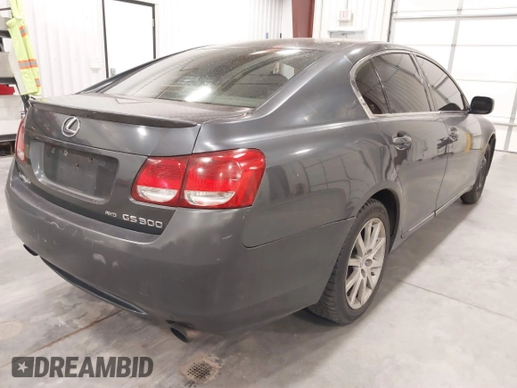 2006 Lexus GS 300 with VIN JTHCH96S660004998, listed as a IAAI auction lot 41761898 with 195,522 mi miles. Bid and sale history available at carsss.com. Image 4.