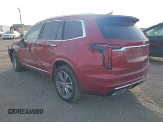 2024 Cadillac XT6 FWD Premium Luxury with VIN 1GYKPCRS4RZ753639, listed as a IAAI auction lot 41607025 with 2,743 mi miles. Bid and sale history available at carsss.com. Image 3.