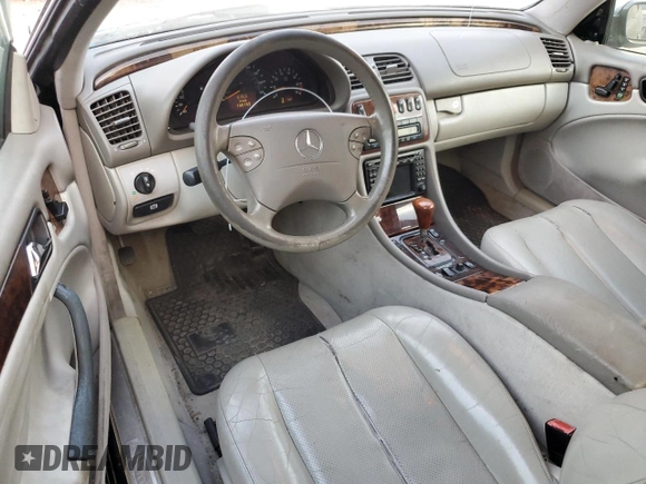2000 Mercedes-Benz CLK 320/430 with VIN WDBLJ65G4YF152664, listed as a Copart auction lot 76822474 with 108,193 mi miles and Clean Title. Bid and sale history available at DreamBid. Image 8.