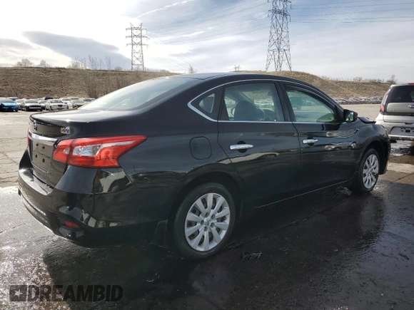 2017 Nissan Sentra S with VIN 3N1AB7AP7HY326210, listed as a Copart auction lot 50632445 with 124,160 mi miles and Salvage Title. Bid and sale history available at carsss.com. Image 3.