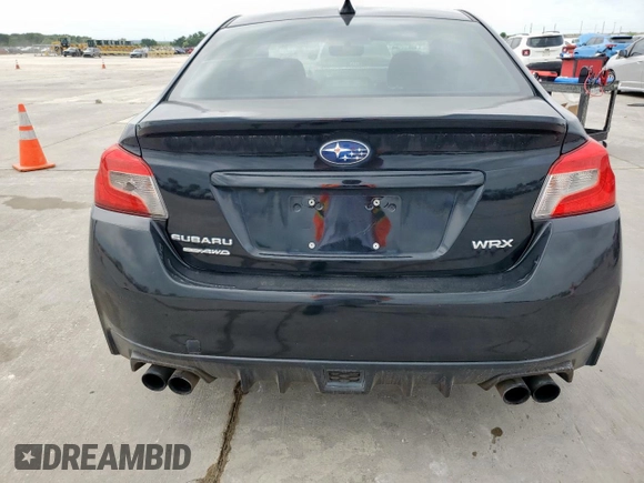 2017 Subaru WRX Premium with VIN JF1VA1E62H9801337, listed as a Copart auction lot 54754945 with Not provided miles and Clean title. Bid and sale history available at DreamBid. Image 6.