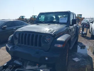 2020 Jeep Wrangler Unlimited Sport S with VIN 1C4HJXDG5LW316964, listed as a IAAI auction lot 41871780 with 39,694 mi miles. Bid and sale history available at carsss.com. Image 17.