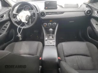 2020 Mazda CX-3 Sport with VIN JM1DKDB79L1474363, listed as a Copart auction lot 74983574 with 56,737 mi miles and Salvage Title. Bid and sale history available at carsss.com. Image 8.