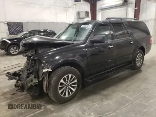 2015 Ford Expedition Max XLT z VIN 1FMJK1JT1FEF03136, wystawiony jako Copart lot #55802825 z przebiegiem 141 221 mil mil oraz Szkoda całkowita • Salvage title. Historia ofert i sprzedaży dostępna na DreamBid. Obrazek 1.