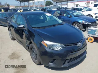 2016 Toyota Corolla L with VIN 5YFBURHE9GP445015, listed as a IAAI auction lot 42182650 with 135,826 mi miles and . Bid and sale history available at DreamBid. Image 1.