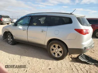 2012 Chevrolet Traverse 1LT with VIN 1GNKRGED4CJ363362, listed as a Copart auction lot 45903905 with 143,053 mi miles and Salvage Title. Bid and sale history available at DreamBid. Image 2.