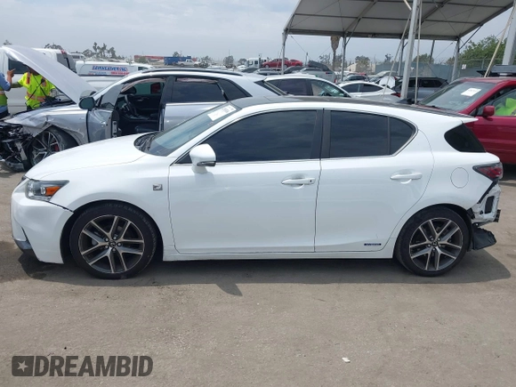 2017 Lexus CT 200h with VIN JTHKD5BH4H2283160, listed as a IAAI auction lot 42383036 with 115,582 mi miles and . Bid and sale history available at DreamBid. Image 15.