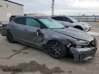 2022 Nissan Maxima SR with VIN 1N4AA6EV6NC501852, listed as a Copart auction lot 86599884 with 0 mi miles and Salvage Title. Bid and sale history available at carsss.com. Image 4.
