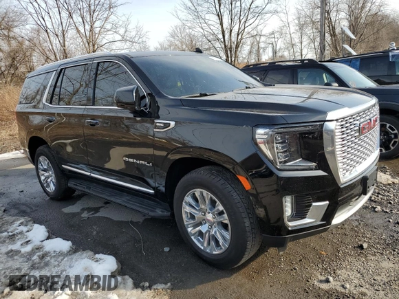 2024 GMC Yukon Denali with VIN 1GKS2DKL5RR161507, listed as a Copart auction lot 46674325 with 0 mi miles and Non Repairable. Bid and sale history available at carsss.com. Image 4.