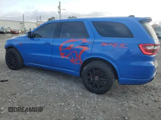 2021 Dodge Durango SRT Hellcat with VIN 1C4SDJH91MC643158, listed as a Copart auction lot 42812575 with 51,065 mi miles and Salvage Title. Bid and sale history available at DreamBid. Image 2.