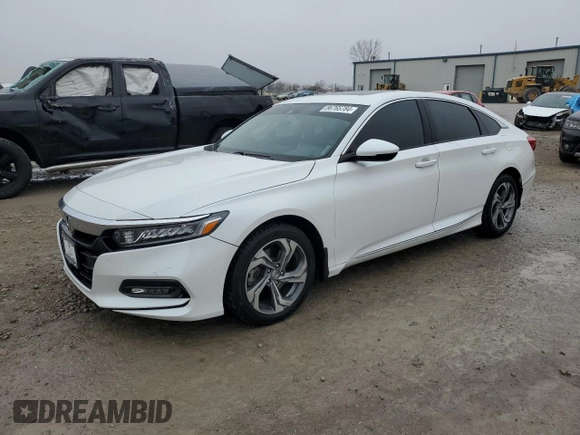 2020 Honda Accord EX-L with VIN 1HGCV2F58LA006528, listed as a Copart auction lot 86765784 with 62,173 mi miles and Salvage title. Bid and sale history available at DreamBid. Image 1.