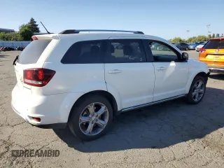 2017 Dodge Journey Crossroad Plus with VIN 3C4PDCGGXHT602670, listed as a Copart auction lot 54556675 with 179,702 mi miles and Salvage title. Bid and sale history available at DreamBid. Image 3.