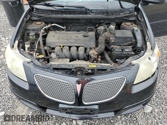 2005 Pontiac Vibe with VIN 5Y2SM63885Z400425, listed as a Copart auction lot 64659135 with 203,026 mi miles and Clean title. Bid and sale history available at DreamBid. Image 12.