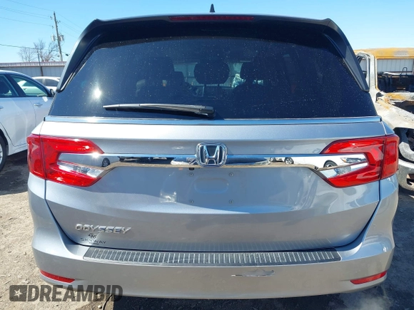 2018 Honda Odyssey EX-L with VIN 5FNRL6H71JB077112, listed as a IAAI auction lot 41721523 with 70,893 mi miles. Bid and sale history available at carsss.com. Image 16.