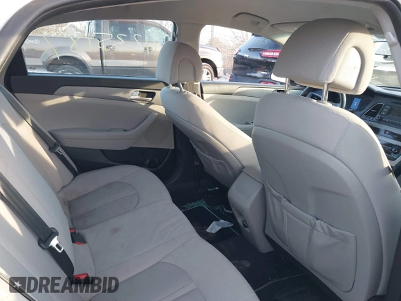2017 Hyundai Sonata 2.4L with VIN 5NPE24AF8HH523016, listed as a IAAI auction lot 41235187 with 106,757 mi miles and . Bid and sale history available at carsss.com. Image 21.