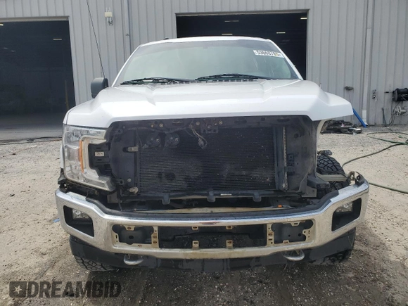 2018 Ford F-150 XL with VIN 1FTEW1E5XJKF72486, listed as a Copart auction lot 53668785 with 206,282 mi miles and Salvage Title. Bid and sale history available at carsss.com. Image 5.