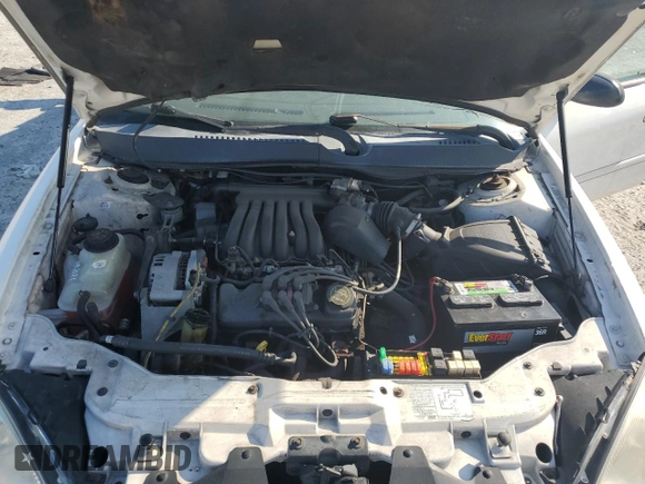2003 Ford Taurus LX Standard with VIN 1FAFP52U53A189347, listed as a Copart auction lot 73551554 with 161,864 mi miles and Salvage title. Bid and sale history available at DreamBid. Image 12.