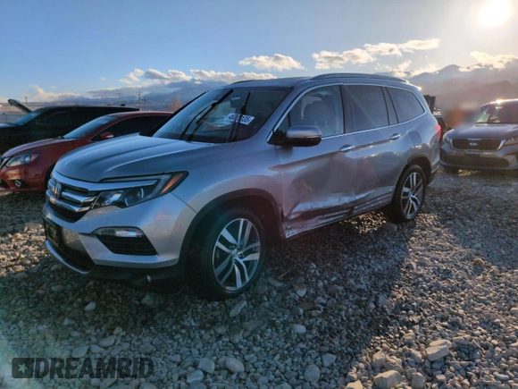2017 Honda Pilot Touring with VIN 5FNYF6H9XHB074322, listed as a Copart auction lot 46639135 with 79,509 mi miles and Salvage Title. Bid and sale history available at DreamBid. Image 1.