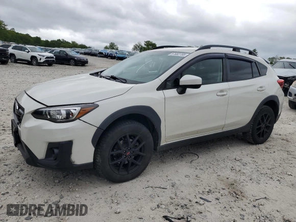 2019 Subaru Crosstrek Premium with VIN JF2GTACC8K8380132, listed as a Copart auction lot 57652785 with 92,051 mi miles and Salvage title. Bid and sale history available at DreamBid. Image 1.