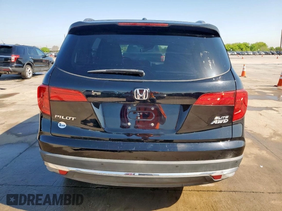2017 Honda Pilot Elite with VIN 5FNYF6H04HB023609, listed as a Copart auction lot 52235425 with 107,997 mi miles and Salvage Title. Bid and sale history available at DreamBid. Image 6.