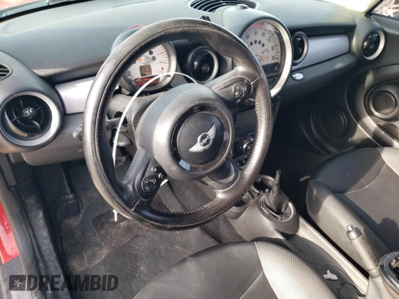 2011 MINI Hardtop with VIN WMWSU3C56BT251464, listed as a Copart auction lot 46182075 with 112,235 mi miles and Salvage Title. Bid and sale history available at DreamBid. Image 8.