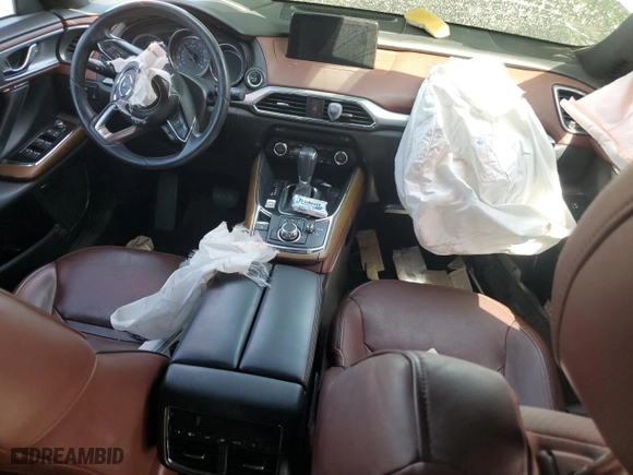 2016 Mazda CX-9 Signature with VIN JM3TCBEYXG0125801, listed as a Copart auction lot 53251754 with 0 mi miles and Salvage Title. Bid and sale history available at carsss.com. Image 8.