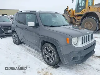 2016 Jeep Renegade Limited z VIN ZACCJADT5GPD52371, wystawiony jako IAAI lot #41637114 z przebiegiem 175 162 mil mil oraz . Historia ofert i sprzedaży dostępna na DreamBid. Obrazek 1.