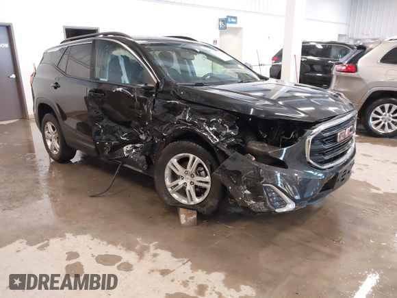 2019 GMC Terrain SLE with VIN 3GKALMEV6KL133654, listed as a IAAI auction lot 41558143 with 117,321 mi miles and . Bid and sale history available at DreamBid. Image 1.