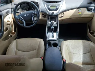 2012 Hyundai Elantra Limited with VIN KMHDH4AEXCU482156, listed as a Copart auction lot 59723474 with 118,550 mi miles and Salvage Title. Bid and sale history available at carsss.com. Image 8.