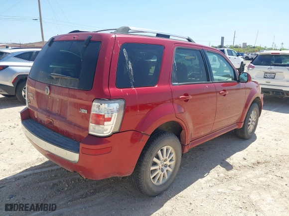 2011 Mercury Mariner Premier with VIN 4M2CN8HG3BKJ08774, listed as a IAAI auction lot 42007038 with 127,551 mi miles. Bid and sale history available at carsss.com. Image 4.