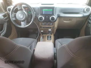 2015 Jeep Wrangler Unlimited Rubicon with VIN 1C4BJWFG3FL667908, listed as a Copart auction lot 89116445 with 75,996 mi miles and Salvage title. Bid and sale history available at DreamBid. Image 8.